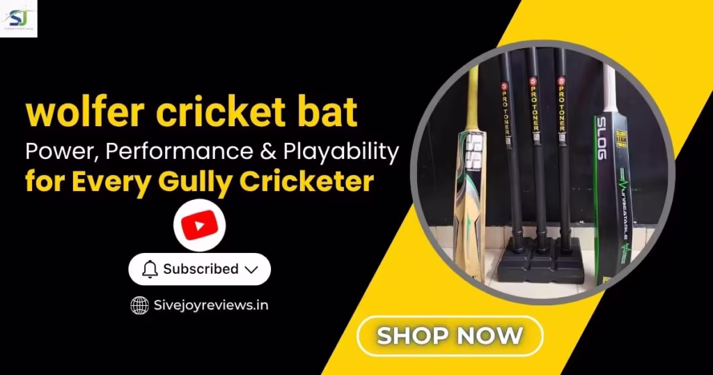wolfer cricket bat Power, Performance & Playability for Every Gully Cricketer