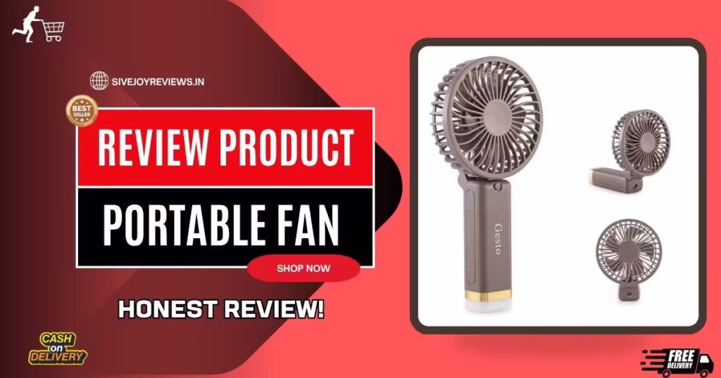 The Gesto Portable Fan – The Perfect Portable Fan for Travel